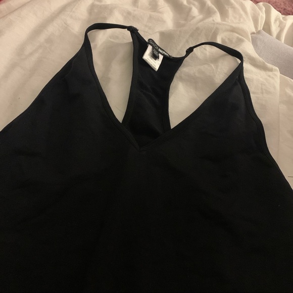 Black Racerback Bodysuit - Picture 2 of 3